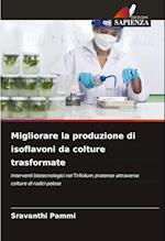 Migliorare la produzione di isoflavoni da colture trasformate