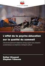 L'effet de la psycho-éducation sur la qualité du sommeil