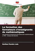 La formation des formateurs d'enseignants de mathématiques