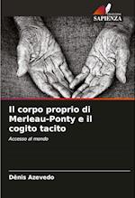 Il corpo proprio di Merleau-Ponty e il cogito tacito