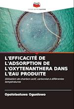 L'EFFICACITÉ DE L'ADSORPTION DE L'OXYTENANTHERA DANS L'EAU PRODUITE