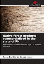 Native forest products commercialised in the state of RN