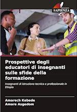 Prospettive degli educatori di insegnanti sulle sfide della formazione