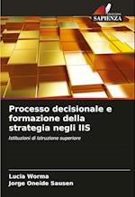 Processo decisionale e formazione della strategia negli IIS