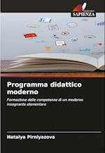 Programma didattico moderno