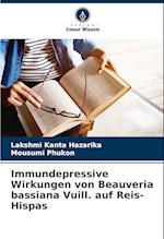 Immundepressive Wirkungen von Beauveria bassiana Vuill. auf Reis-Hispas