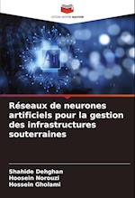 Réseaux de neurones artificiels pour la gestion des infrastructures souterraines