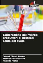 Esplorazione dei microbi produttori di proteasi acide del suolo