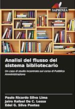 Analisi del flusso del sistema bibliotecario