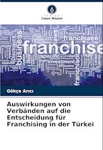 Auswirkungen von Verbänden auf die Entscheidung für Franchising in der Türkei