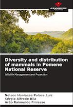 Diversity and distribution of mammals in Pomene National Reserve