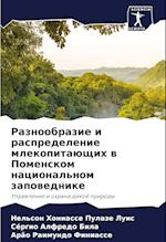 Raznoobrazie i raspredelenie mlekopitaüschih w Pomenskom nacional'nom zapowednike