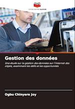 Gestion des données