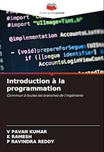 Introduction à la programmation