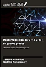 Descomposición de G = ( V, E ) en grafos planos