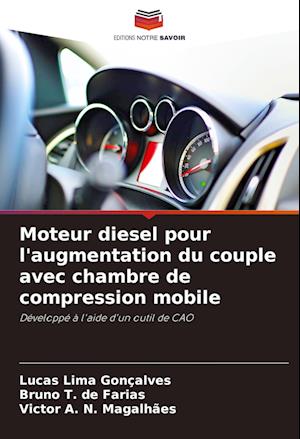 Moteur diesel pour l'augmentation du couple avec chambre de compression mobile