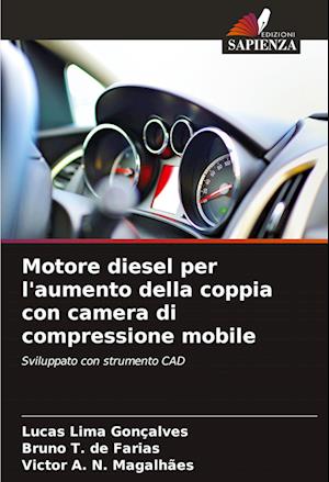 Motore diesel per l'aumento della coppia con camera di compressione mobile