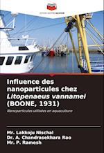 Influence des nanoparticules chez Litopenaeus vannamei (BOONE, 1931)