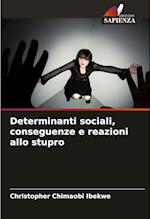 Determinanti sociali, conseguenze e reazioni allo stupro