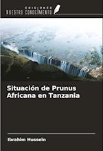 Situación de Prunus Africana en Tanzania