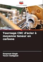 Tournage CNC d'acier à moyenne teneur en carbone