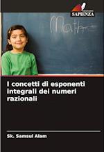 I concetti di esponenti integrali dei numeri razionali