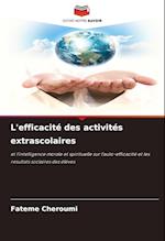 L'efficacité des activités extrascolaires