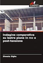 Indagine comparativa su lastre piane in rcc e post-tensione