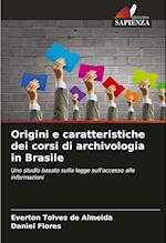 Origini e caratteristiche dei corsi di archivologia in Brasile