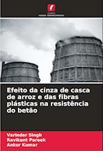 Efeito da cinza de casca de arroz e das fibras plásticas na resistência do betão