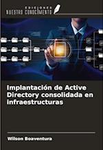 Implantación de Active Directory consolidada en infraestructuras