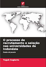 O processo de recrutamento e seleção nas universidades da Indonésia