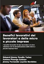 Benefici lavorativi dei lavoratori e delle micro e piccole imprese