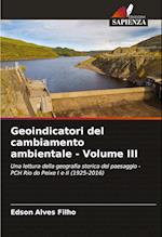 Geoindicatori del cambiamento ambientale - Volume III