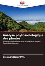 Analyse phytosociologique des plantes