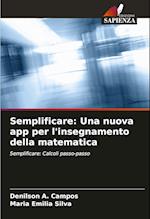 Semplificare: Una nuova app per l'insegnamento della matematica