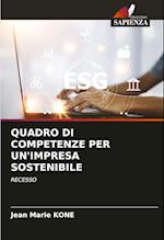 QUADRO DI COMPETENZE PER UN'IMPRESA SOSTENIBILE