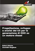 Progettazione, sviluppo e analisi del kit per la generazione di HHO su un motore diesel