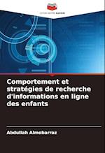 Comportement et stratégies de recherche d'informations en ligne des enfants