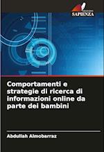 Comportamenti e strategie di ricerca di informazioni online da parte dei bambini