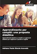 Apprendimento per compiti: una proposta didattica