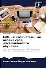 MOOCs: srawnitel'nyj analiz sred distancionnogo obucheniq