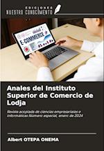 Anales del Instituto Superior de Comercio de Lodja