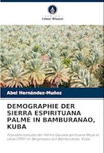 DEMOGRAPHIE DER SIERRA ESPIRITUANA PALME IN BAMBURANAO, KUBA