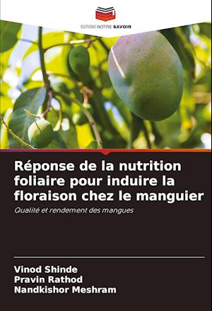 Réponse de la nutrition foliaire pour induire la floraison chez le manguier