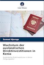 Wachstum der ausländischen Direktinvestitionen in Kenia