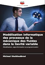 Modélisation informatique des processus de la mécanique des fluides dans la Gavité variable