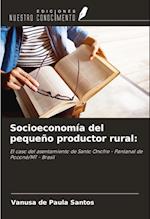 Socioeconomía del pequeño productor rural: