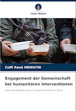 Engagement der Gemeinschaft bei humanitären Interventionen