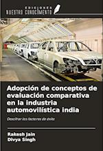 Adopción de conceptos de evaluación comparativa en la industria automovilística india